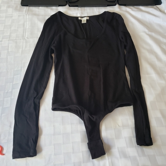 Bozzolo Girls Black Longsleeve Leatatd Size L - Picture 3 of 8